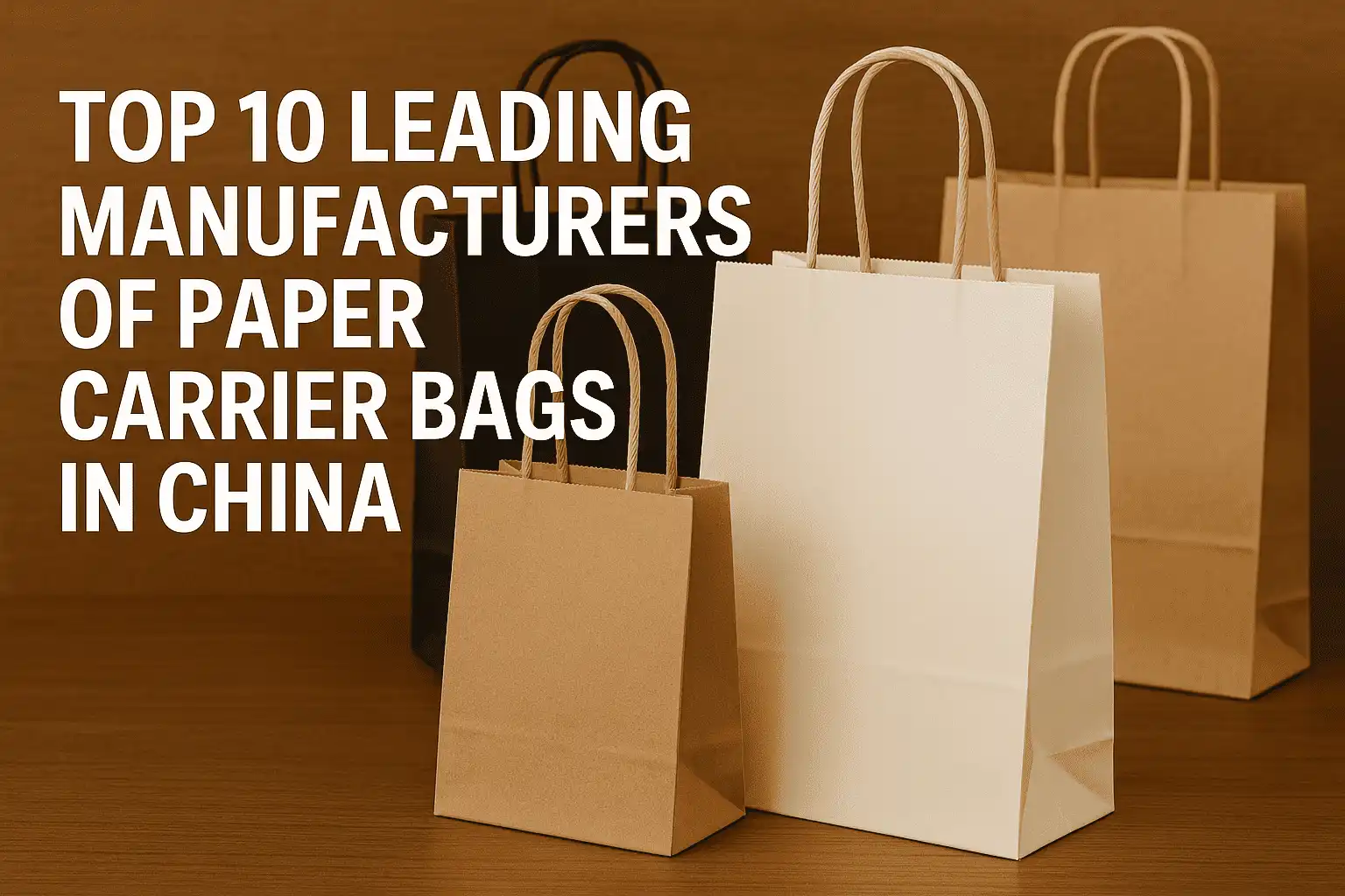Top 10 Leading Manufacturers of Paper Carrier Bags in China